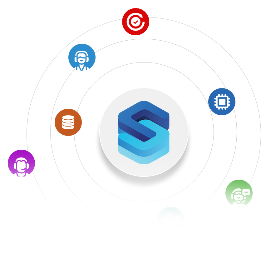 OneSource platform overview illustration